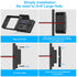 78W 12V USB Outlet Surface Mount Dual USB C 30W & QC 3.0 18W Car USB Port, 12 Volt Charger Socket Panel