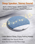Generic Ultra Thin Bluetooth Pillow Speaker for Sleeping Under Bluetooths Flat Wireless Sleep Audio Mini Portable Soft