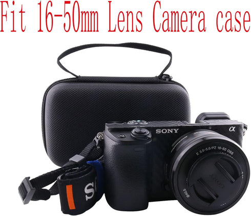 WERJIA Hard Carrying Case for Sony Alpha a6700/a6000/a6400/a6600/a6100/a5100 with 16-50mm Lens Camera Case