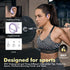 5.3 80H IPX7 HAOYUYAN Wireless Earbuds Bluetooth Headphones with Playback, Waterproof Over Ear Buds with LED Power