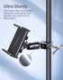 elitehood 360° Swivel Tilt Mic Stand Phone Holder, Adjustable Mount for Music Boom Mic, Compatible with All Smartphones