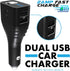 Rescue A6 Emergency 6-in-1 Car Crash Safety Device, USB Car Charger, Window Breaker, Seat Belt Cutter, 2200mAh Power