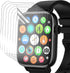 8 Pack Smartwatch Screen Protector, Soft TPU Protect Film for Various Models (Not Tempered Glass)