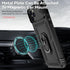 SunStory Military-Grade Case for iPhone 11 Pro Max with HD Screen Protector, Slide Camera Cover & Kickstand, Black