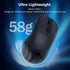 Redragon 58g 12,000 2.4G/Bluetooth/USB-C, PAW3311 75Hr 6 Programmable Wireless Gaming Mouse, Lightweight, DPI, Tri-Mode