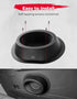 KEMIMOTO 6x9 Speaker Pods, Universal Speaker Boxes Enclosures, Compatible with UTV, RV, Car, Boat, Black, 2pcs