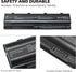593553-001 593554-001 Extended Laptop Battery - MU06 MU09 for HP Pavilion G6 G7 G62 G72 G4 and more, 10.8V 5200mAh 6Cell