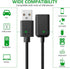 SAISN 1 2 2.0 2 USB Y Splitter Cable Male to Female USB Hub Ports Data Cable Power Cord Charging Extension Adapter Wire