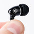 JLab J6MS JBuds Stereo to Mono in-Ear Single Earbud, Style Headset with Enterprise Class Microphone, 3.5mm Headphone Jack, Black