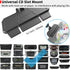 APPS2Car Sturdy CD Slot Phone Mount, One Hand Operation Design, Hands-Free Car Phone Holder for All Smartphones