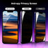 [2+2 Pack Privacy Screen Protector for iPhone 13 with Camera Lens Protector, 6.1 Inch Tempered Full Screen Glass Accessories, Anti-Spy, Bubble Free, Case Friendly
