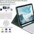 Keyboard Case for iPad 10th Generation 2022 - Magnetic Detachable Wireless Bluetooth Keyboard with Pencil Holder (Dark