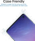 amFilm Ultra Screen Protector for Galaxy S10, UV Gel Application, Tempered Glass, 2 Pack