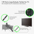 12FT 3.5mm CGS06 Extra Long Earbuds for TV & PC, with Spring Coiled Extension Cable, Volume Control & Mic, in-Ear Wired