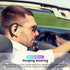 ASHATA Bluetooth 5.2 Headset, Hands Free Ear Hook Wireless Headphone, Waterproof Ultralight for Sport Driving