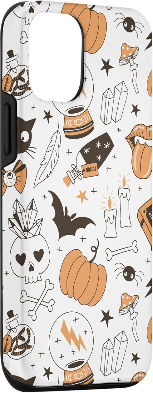Vintage Witchy Magical Spiritual Crystals Case for iPhone 12/12 Pro, Halloween 2023