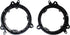 Aftermarket 6" to 6.75" Speaker Adapter Bracket (Pair) 82-8148 for Lexus Toyota Scion, Comparable to Metra