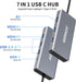 USB C to Dual HDMI Adapter, Multi Display Docking Station with 2 HDMI, Displayport, 100W PD, 3 USB Ports
