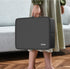 Fireproof Safe Photo Storage Box, 18 Inner Clear Photo Cases, Portable Organizer with Lock and Handle