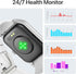 WalkerFit Smart Watch for Women, 1.84'' Big Screen Fitness Watch for Android, Running Smartwatch with Heart Rate