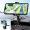 Tirmrin Dashboard Car Phone Holder, Universal 360 Rotation Dash Phone Mount for Car,