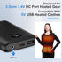 FERNIDA 10000mAh Pack 7.4V 5V/9V/12V Battery for DC Heated Vest, Pants, Shirt, Power Bank Type-C in&Out with Digital