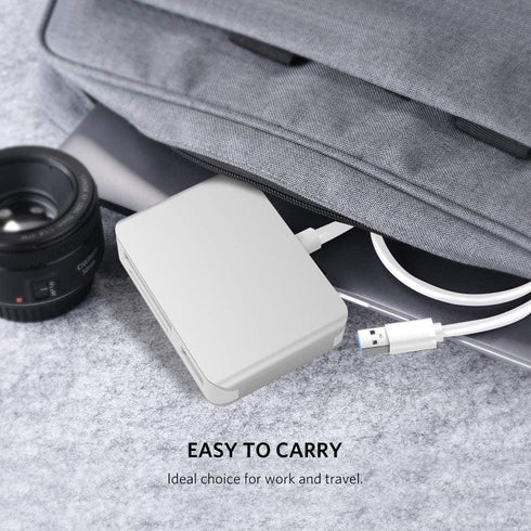 Upgraded XQD Card Reader USB 3.0, SD(HC/XC) TF Reader, Fast Speed Up to 5Gbps, Compatible with Sony G&M Series