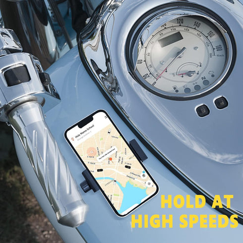 Heavy Duty Gym Magnetic Phone Mount Holder, Cell Phone Clamp for Ferrous Metal Surfaces, Designed for Gym, Motorcycles,