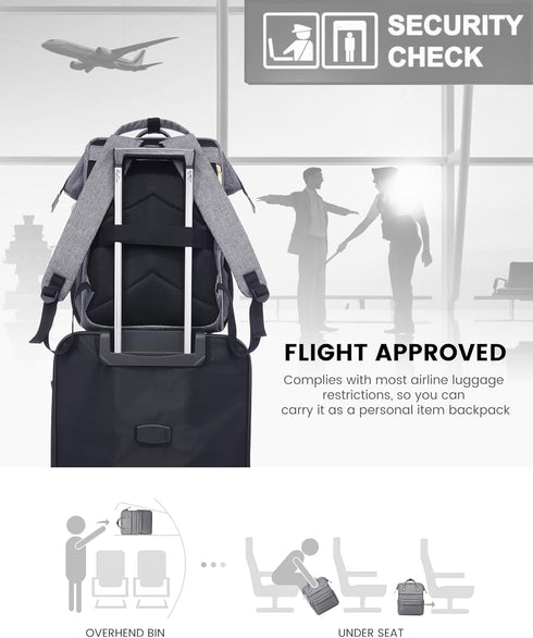 Backpack 15.6 Inch Backpack Backpack LOVEVOOK Laptop for Women, Travel with Laptop Compartment, Water Resistant Work