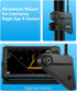 JISHAHS 9 Aluminum Mount for Lowrance Eagle Eye Sensor - Compatible with Various Rod, Easy Installation - Aluminum