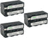 Kastar 3-Pack NP-F770 Battery | 7.4V 5800mAh Replacement for PXW-Z150, CCD-RV100, CCD-RV200 & More Cameras