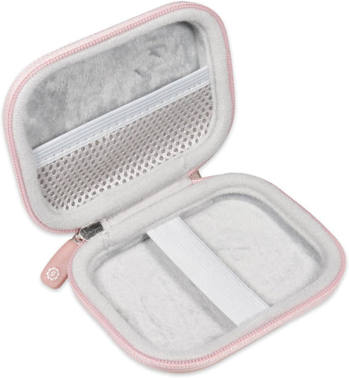 GETGEAR Case for miisso 6000mah Ultra Slim Power Bank, Built-in Cables (Rose)