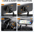 iGoevo 7"10.26" Extended Arm CD Slot CarPlay Screen Mount Higher Viewing Position for Better Visibility, Extra