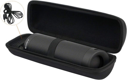 Aenllosi Hard Carrying Case - Replacement for Sony SRS-XB23 Extra BASS Wireless Speaker, Color: Black