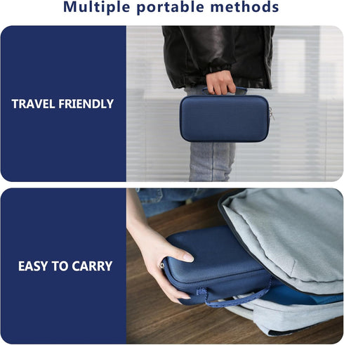Supmay Hard Carrying Case for Blue Tees Golf Player+ / Golf Player Pro GPS Speaker with Touch Screen Display, GPS