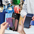 Wallet Case for iPhone 14/iPhone 13, Shockproof TPU & PC Dual Layer Cover with Hidden Card Slot, Old American Flag