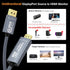 8K@60Hz 4K@240Hz/120Hz, 1.4a/2.1 2.1 Dolby 2.3, RTX4090/4080, RTX5090/5080 (3.3ft) DisplayPort to HDMI Cable Active