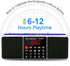 Multifunction Digital FM Radio Media Speaker - MP3 Music Player with TF Card USB Drive, LED Screen Display