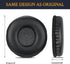 SOULWIT Replacement Earpads for Logitech H390 H600 H609 H760 Headphones, Noise Isolation Foam Cushions - H390 PL Black