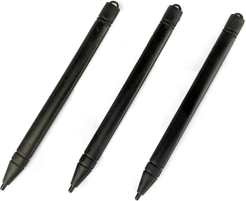 3-Pack Replacement Stylus Pen Set for LCD Writing Tablets, Compatible with All LCD Drawing Pad Brands