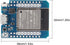 AITRIP 4pcs D1 Mini NodeMCU ESP32 ESP-WROOM-32 WLAN WiFi Bluetooth Development Board, 5V Compatible with Arduino