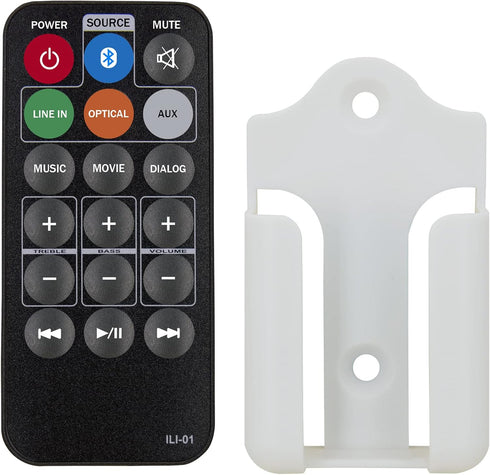 Replacement Remote Control for iLive ITB105B IT1B74B ITB396B ITB283B ITB183B ITB183B V859-04 HD Bluetooth Soundbar Sound Bar Audio System