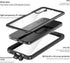 Compatible Waterproof Case for Samsung A14, Dustproof Shockproof with Built-in Screen & Camera Lens Protector -