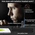 Anti-Radiation Headphones, Air Tube Headset, Radiation Free Earbuds with Microphone, Binaural Acoustic Stereo