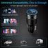 30W Fast iPhone Car Charger Type C Adapter with 3FT USB C Fast Charging Cable for iPhone 15/Samsung Galaxy S24/S23