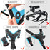 ChromLives Helmet Mount for Gopro, Updated Motorcycle Helmet Chin Strap Mount for Gopro Hero 11, 10, 9, 8, 7, 6, 5, 4,