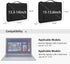 Laptop Sleeve Case 13.3-14 Inch, Waterproof Durable Bag for MacBook Air/Pro, HP/Asus/ThinkPad, Black
