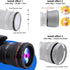 62mm Lens to 58mm Camera Lens Adapter, Step Up Ring, Compatible with All 58mm Filter Accessories