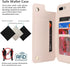 iCoverCase Wallet Phone Case for iPhone 8 Plus/7 Plus with Card Holder, RFID Blocking PU Leather Protective