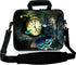 RICHEN 10 inch Messenger Bag Sleeve with Handle, Accessory Pocket for 7 to 10-Inch Laptops/Notebooks (Clock & Butterfly)